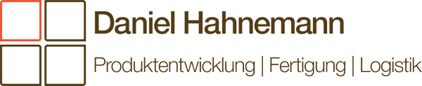 Daniel Hahnemann • Produktentwicklung • Fertigung • Logistik Logo